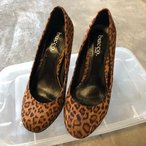 Leopard heels